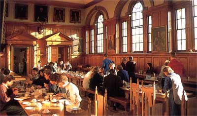 Breakfast in Hall